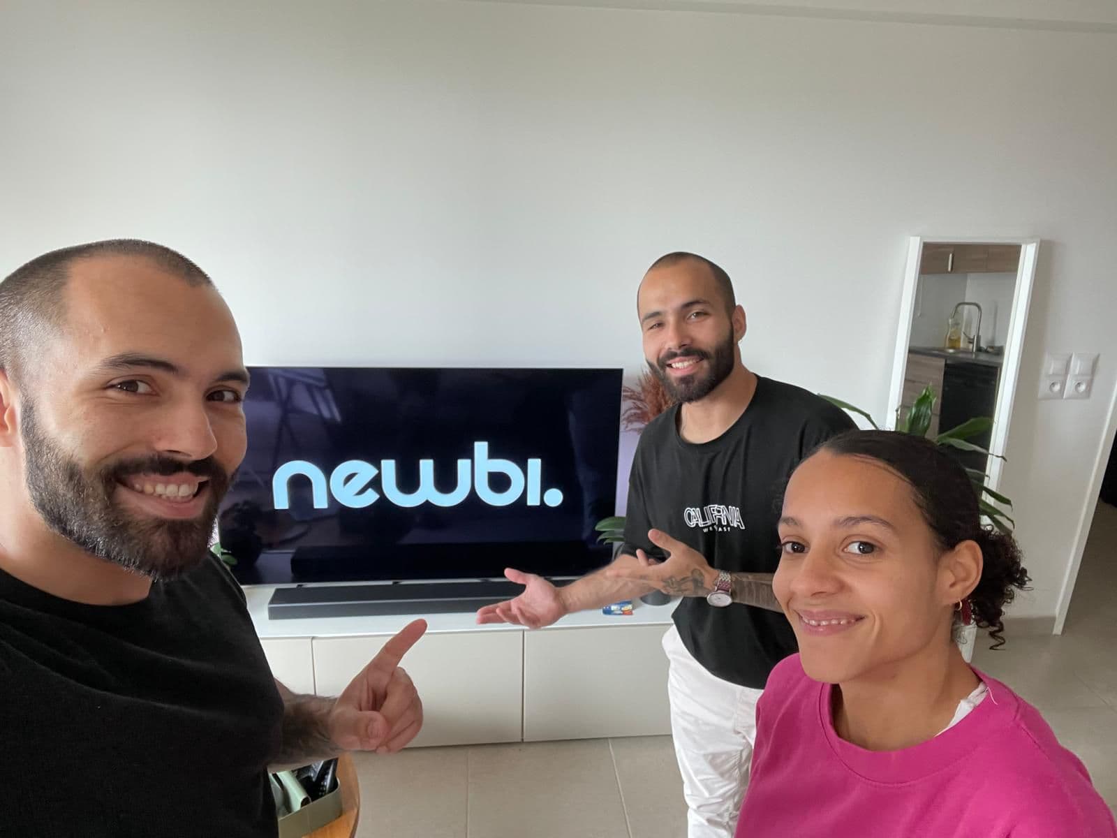 L'équipe Newbi en réunion